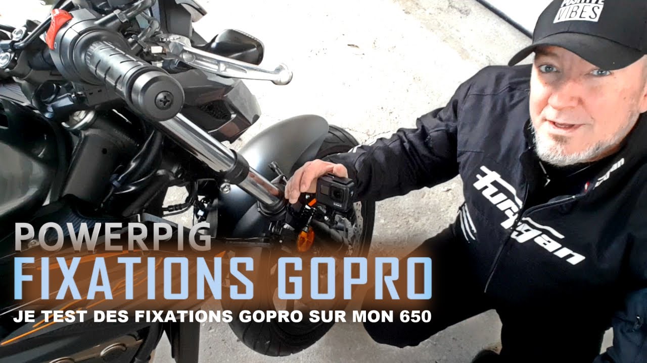 TUTO GOPRO : fixation pour moto/vélo 