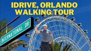 Walking tour  International Drive, Orlando, FL