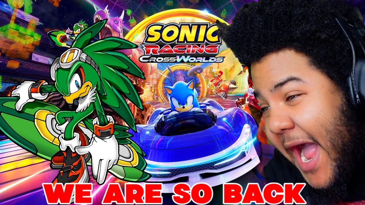 ЭКСТРЕМАЛЬНОЕ СНАРЯЖЕНИЕ УЖЕ ЗДЕСЬ!!!! | РЕАКЦИЯ НА ТРЕЙЛЕР Sonic Racing Crossworlds