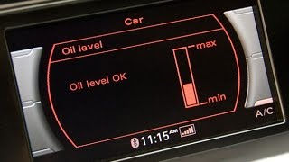 Audi Q5 A4 A5 2.0T Engine Oil Level Gauge / Hood Issue