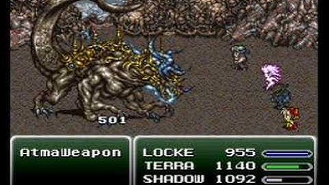 Final Fantasy VI Atma Weapon in 39 seconds (No overleveling)