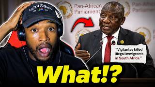 Ramaphosa CAUGHT SELLING OUT South Africa at the Pan-African Parliament