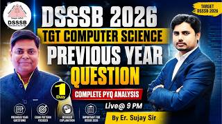 Class-1 DSSSB Class PYQ DSSSB Computer Science Previous Year Question | DSSSB Computer Science Class