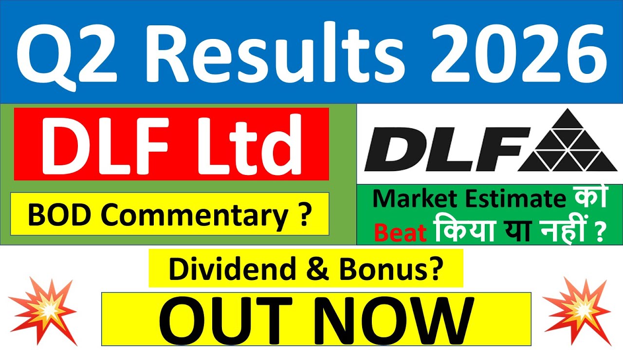 DLF Q2 results 2026 | DLF results today | DLF Share News | DLF Share latest news today