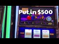 Slot play at Choctaw Casino VGT machines + Colossal ...