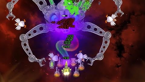 Finally finished Quest 8 - Chicken Invaders Universe