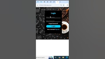 Login page html css  #coding #learnhtml5andcss3 #cssanimation