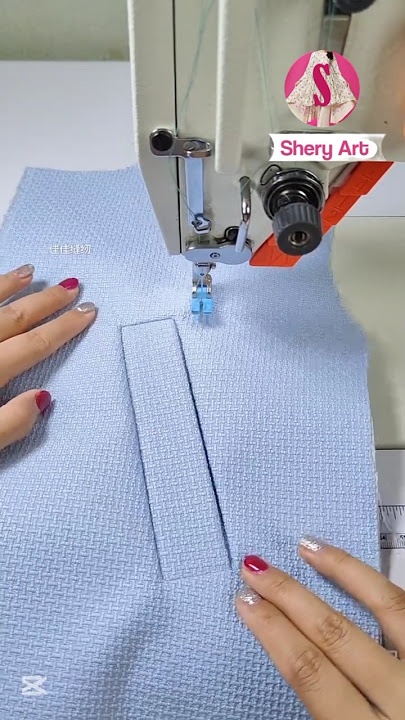 How to make a coat pocket #sewing