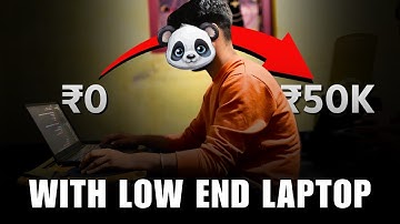Don’t Have a High-End Laptop? Here’s How to Still Make ₹50K/Month | Edit with Panda
