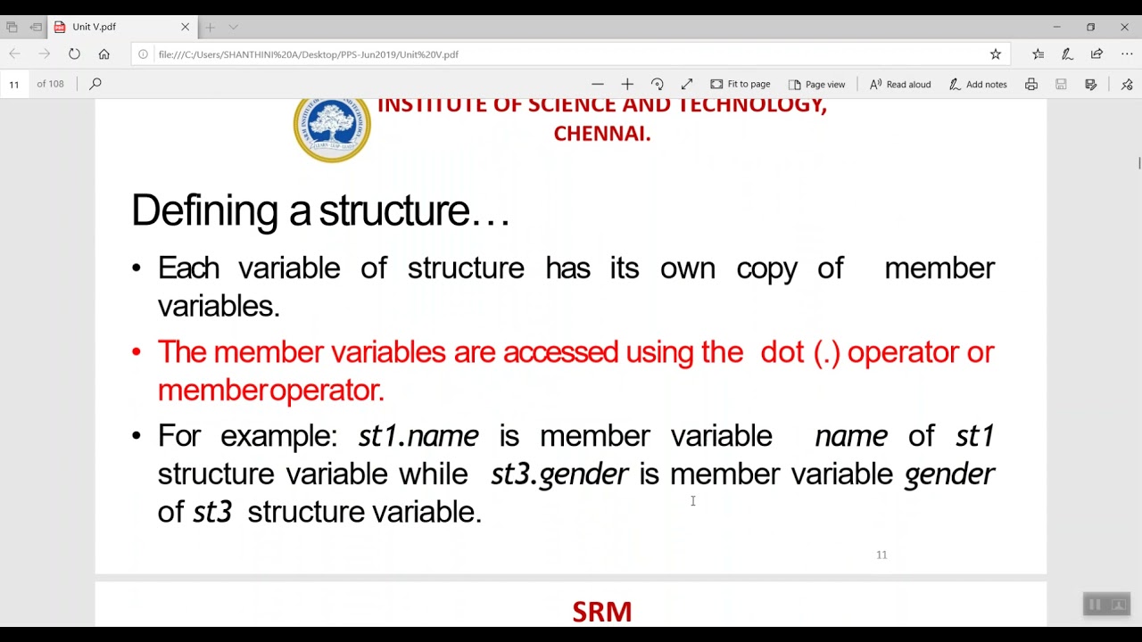 Introduction to structure - YouTube