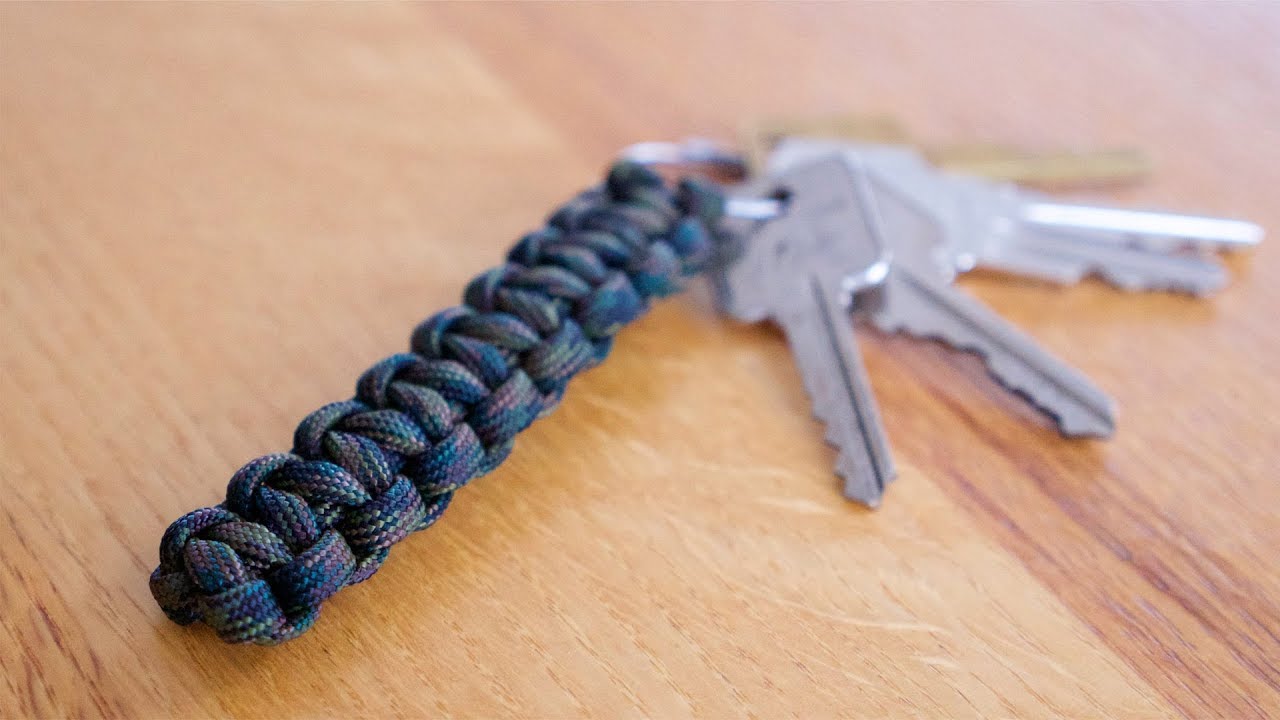How to Make Parachute Cord (Paracord) Zipper Pulls and Keychains - Frugal  Fun For Boys and Girls