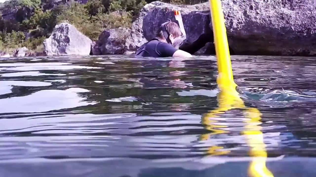 Spear Fishing at Medina Lake #1 - YouTube