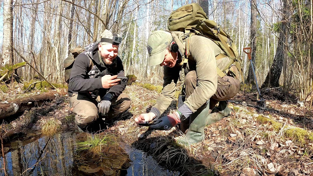 Курляндский котел времен Второй мировой войны: найдены зарытые немецкие пистолеты-пулеметы MP40!