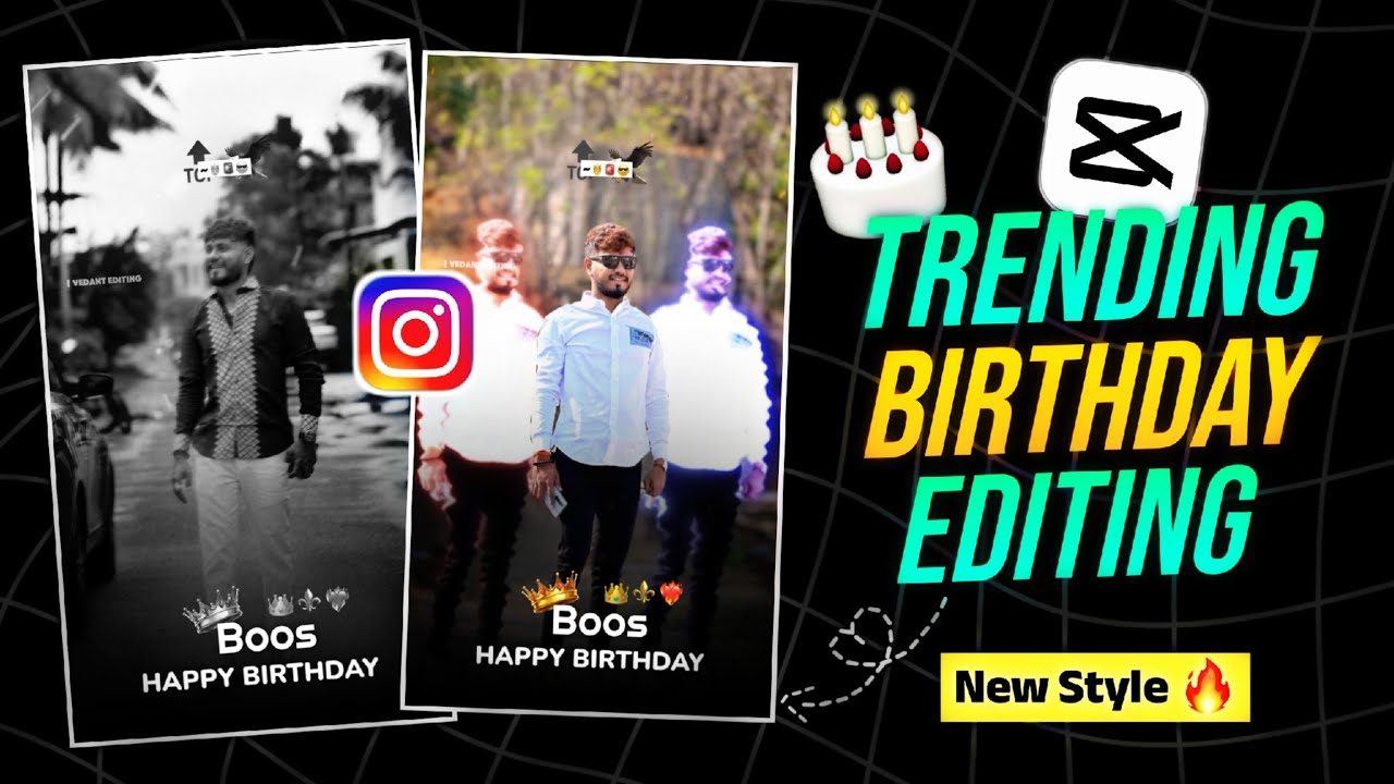 🎂Happy Birthday Boss..⚜️😍🤙🏻 Attitude Status Editing | Birthday Special CapCut Status Editing