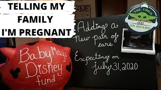 Pregnancy Announcement Telling Family that I&#39;m Pregnant