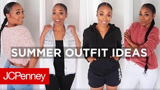 Summer Outfits 2020 with MsVaughnTV | JCPenney