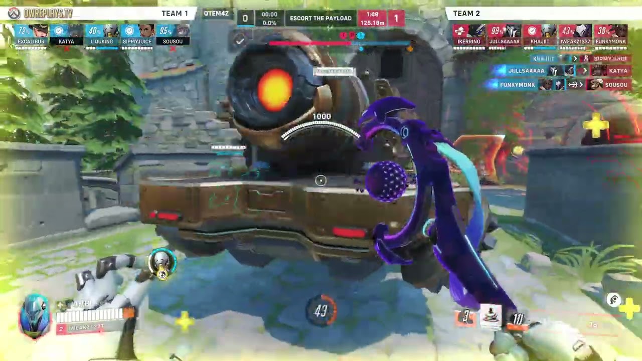 eichenwalde by IWEAKZ1337 — Overwatch 2 Replay QTEM4Z