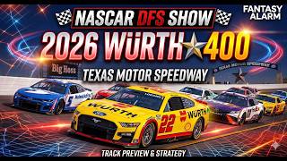 NASCAR DFS Picks 2026 Wurth 400: DraftKings Lineups, Sleepers &amp; Strategy