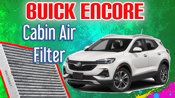 Buick Encore GX Cabin filter change  EASY