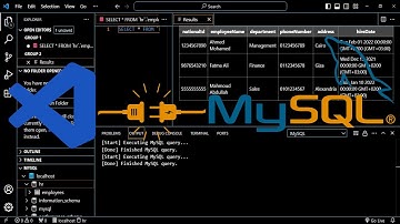 لا يمكنك انشاء اتصال(Connect) MySQL Server من Visual Studio Code(2024)؟ هذا هو الحل!❌✅