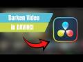 How To Darken Video in Davinci Resolve 18