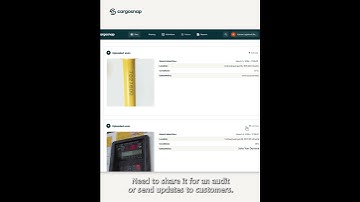 Creating reports with Cargosnap