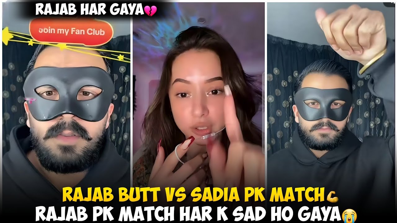 Rajab Butt vs Sadia PK Match | Rajab Butt Pk Match Har Ke Sad Ho Gaya | 5 Lion Punishment Match 