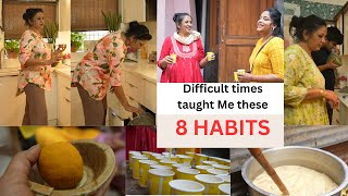 मुश्किल समय ने सिखाई ये 8 आदतें || 8 Daily Habits for Living || Time Management, Routine Building