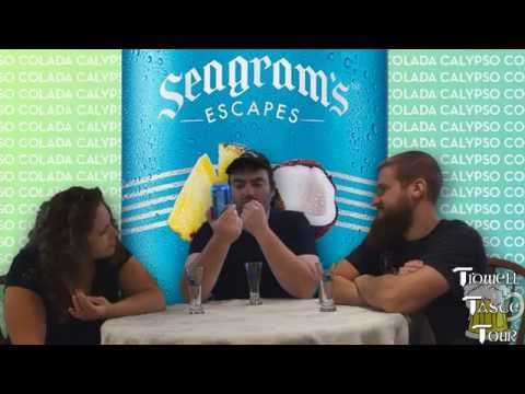 Seagrams Escapes Calypso Colada Malt Beverage Review - Pineapple & Coconut