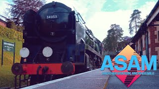 Bulleid Pacific 34053 &#39;Sir Keith Park&#39; At Groombridge, 22nd May 2021 | ASAM #Shorts