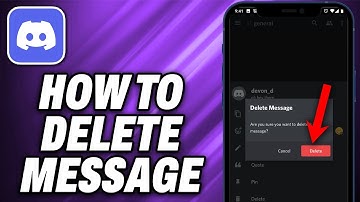How To Delete Message On Discord Mobile