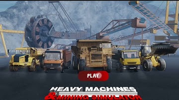 Heavy Machines & Mining Simulator 🎮 Game {part-02} Gameplay