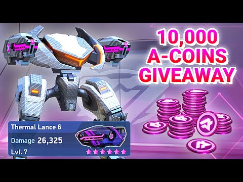 Download Mech Arena Stalker with Thermal Lance 6 - 10,000 Acoins Giveaway #27