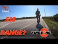 My KingSong S18 Range Test - How far can 1100WH Take Me???