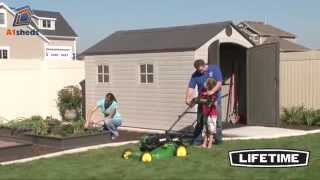 Lifetime 8x12.5 Plastic Shed