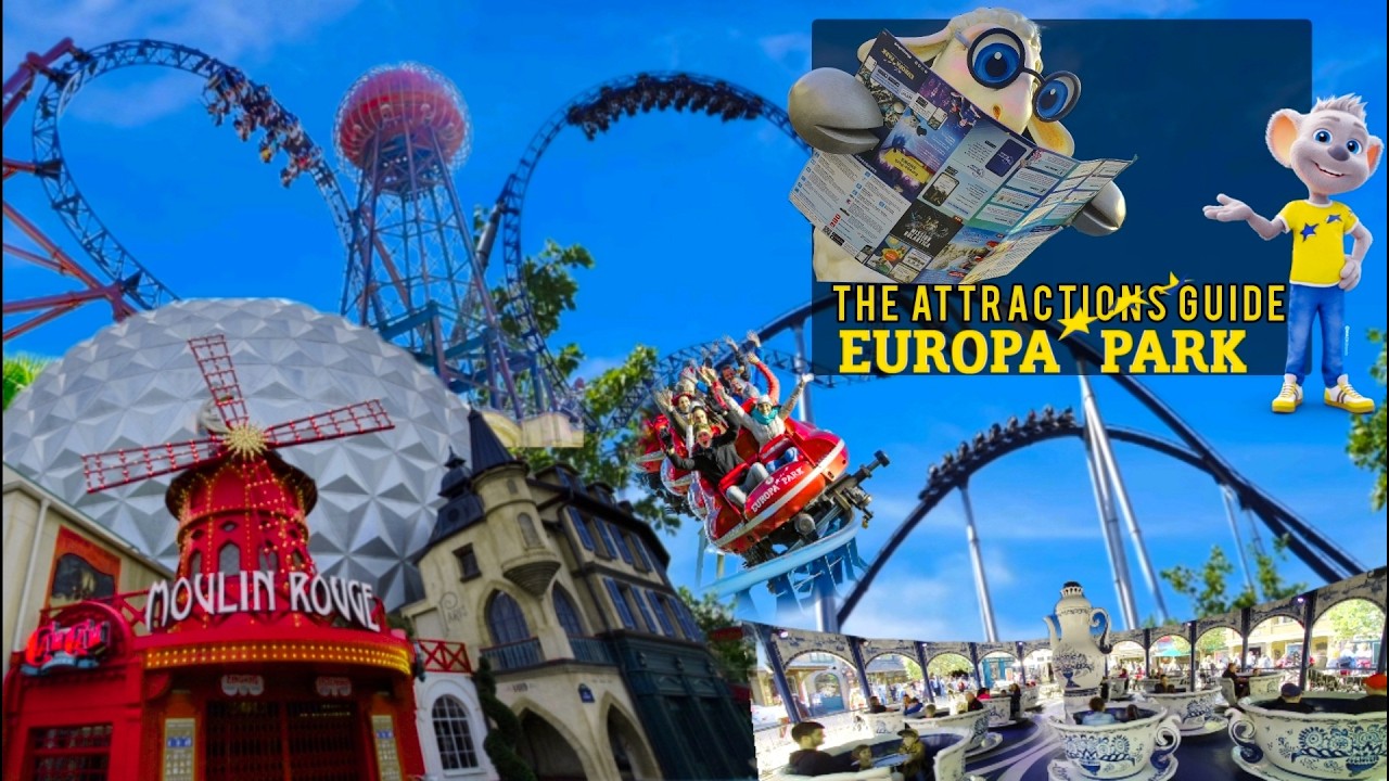 EUROPA-PARK GUIDE – Explore +60 attractions !!