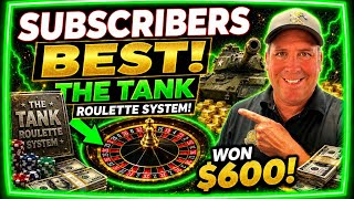 (WON $600) SUBSCRIBERS BEST ROULETTE SYSTEM! #best #viralvideo #gaming #money #business #trending