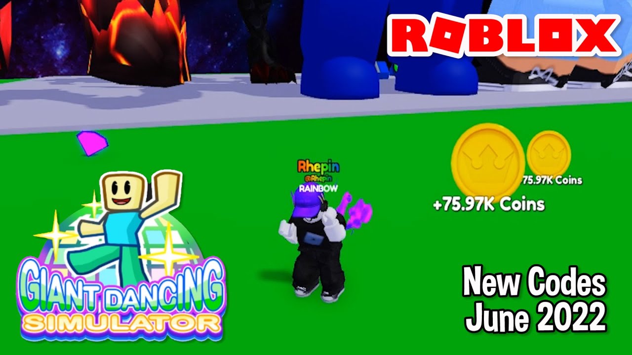 Roblox Giant Dancing Simulator New Codes June 2022 YouTube