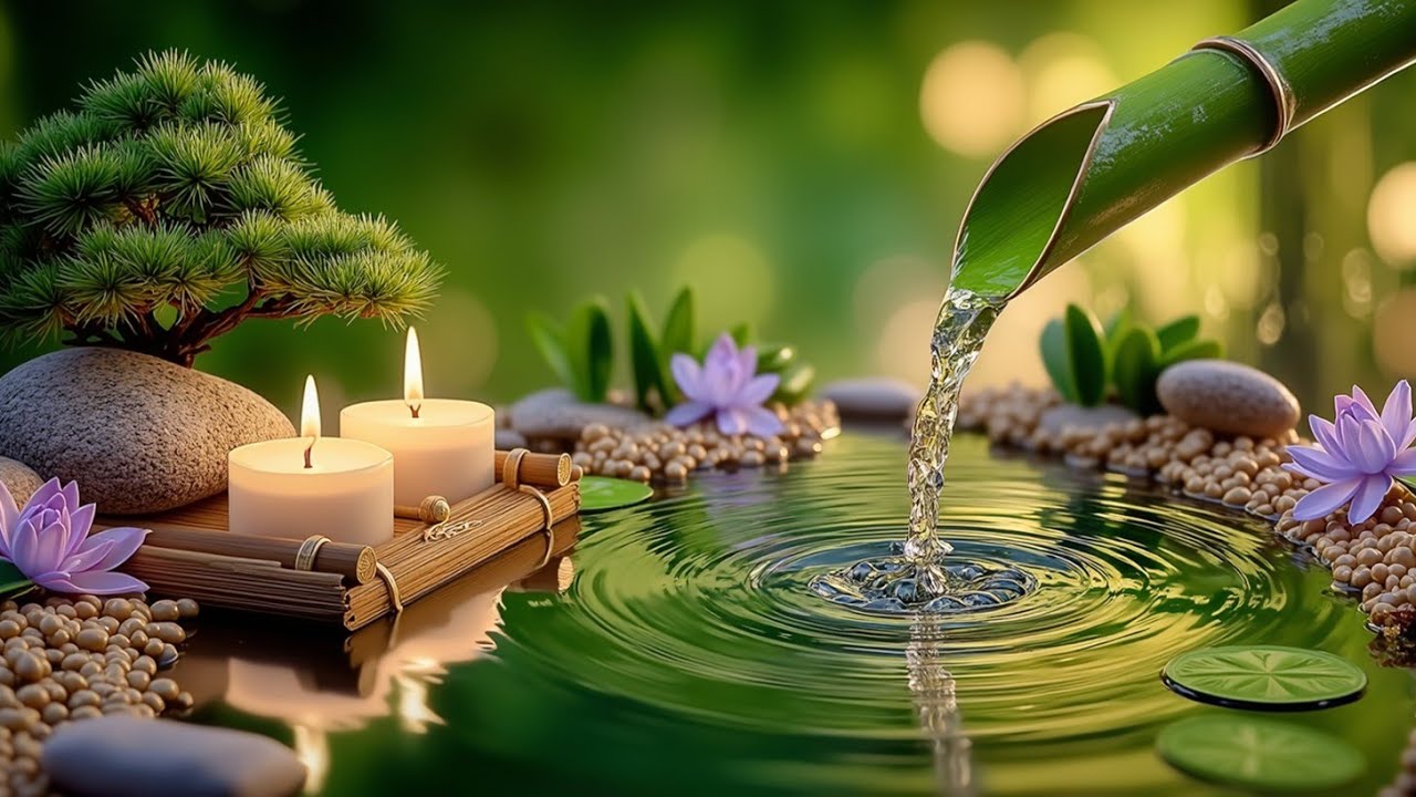 Расслабляющая дзен-музыка бамбуковой флейты ~ Глубокое исцеление от стресса и для внутреннего покоя