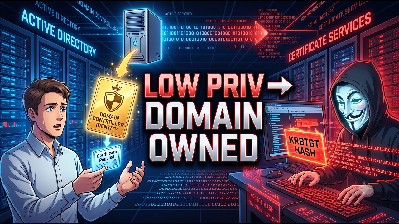 Certighost Explained: One Low-Privilege User Can Take Over the Entire Windows Domain Controller