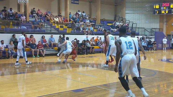 Justin Robinson knocks down the three