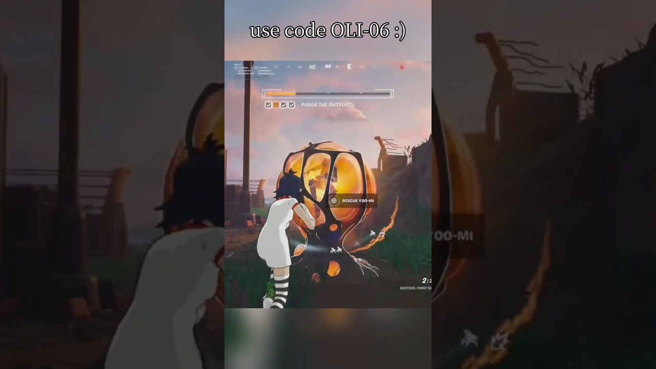 Rescuing An NPC In Fortnite!