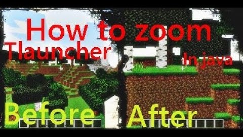 How to Zoom In Minecraft Like youtubers||Tlauncher||MashfyGamerX
