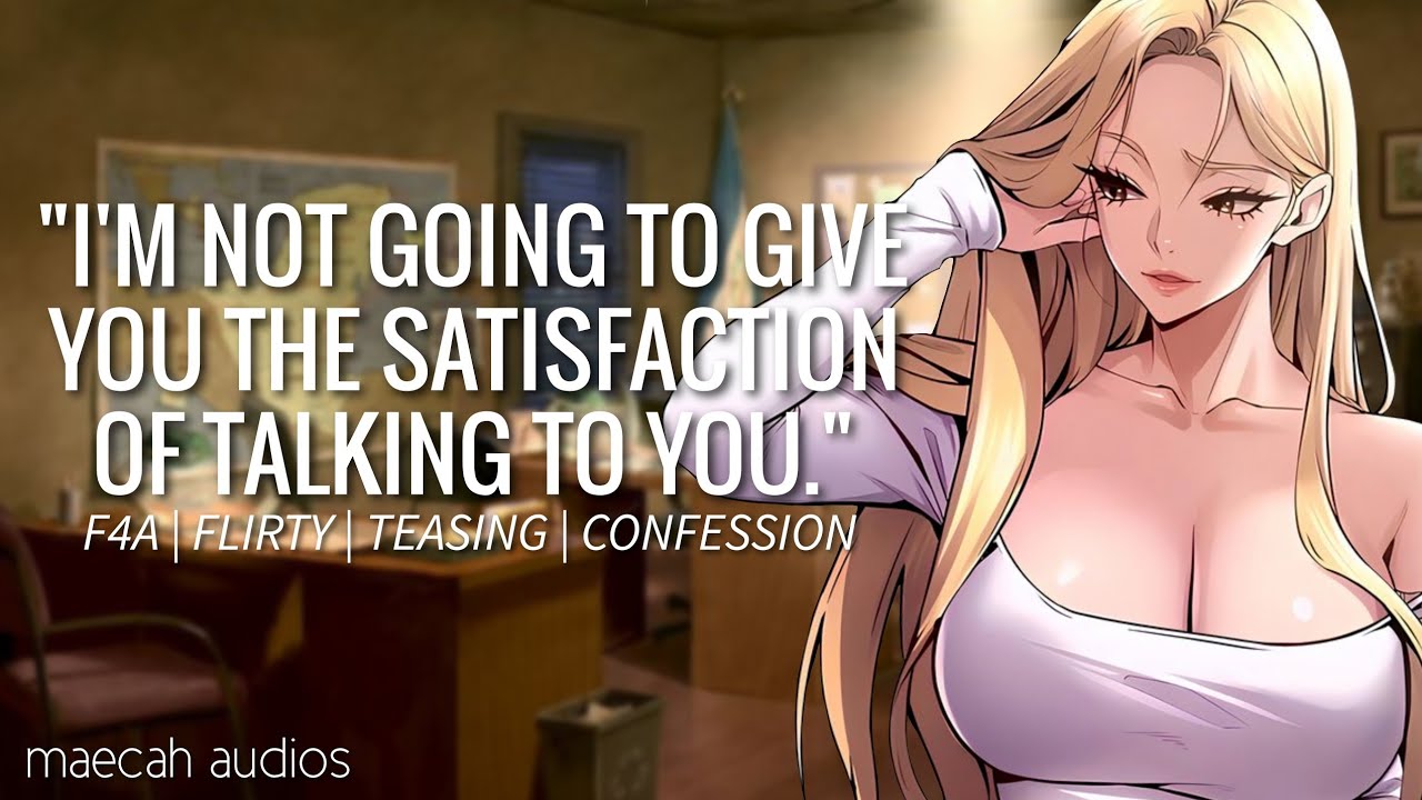 You're Handcuffed To The Mean Girl! | ASMR Roleplay [F4A] [flirty] [teasing] [confession]