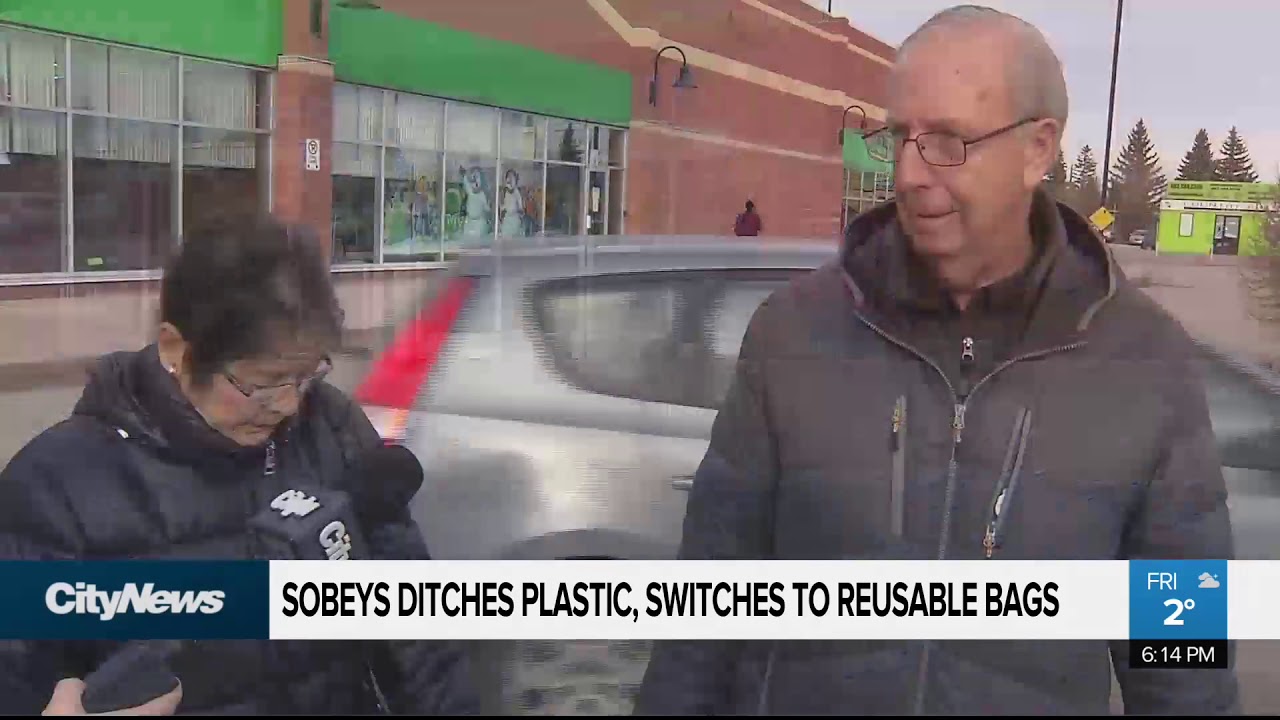 Sobeys ditching plastic bags YouTube