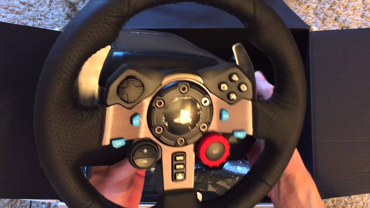 Logitech G29 Racing Wheel Unboxing [HUN] - YouTube