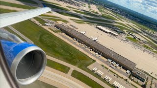 United A320 Takeoff MSP IAE V2500 Buzz
