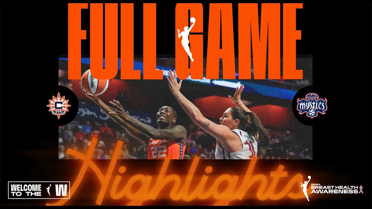 Connecticut Sun vs. Washington Mystics | FULL GAME HIGHLIGHTS | August 21, 2025