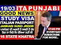 19/03 ITALIAN NEWS IN PUNJABI TRANSLATED BY KULVIR SINGH ITA PUNJABI NEWS EVERYDAY 07:00PM EVENING