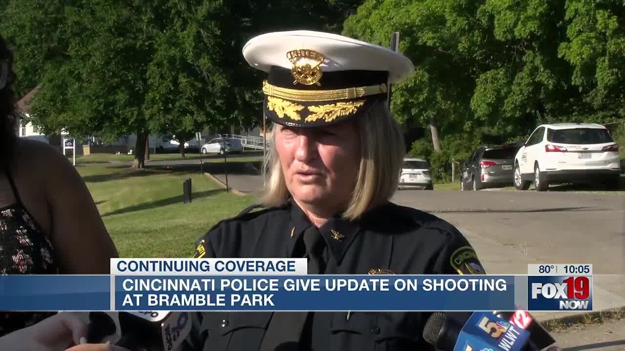 Cincinnati Police give update on shooting at Bramble Park - YouTube